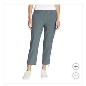 BNWT Eddie Bauer Womens Ripstop Crop Pant